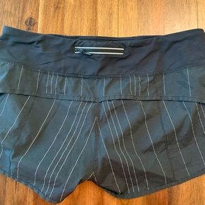 Lululemon Athletica to a stretch speech shorts
